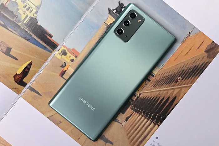 释放大屏的魅力 三星Galaxy Note20 5G手机评测