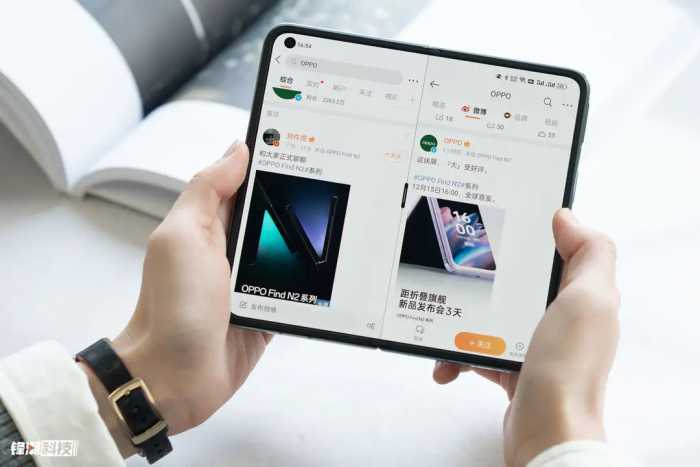 比直板机还轻的横向折叠屏！OPPO Find N2评测