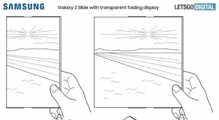 「前沿」三星也有卷轴屏手机？专利曝光 还有透明屏幕设计