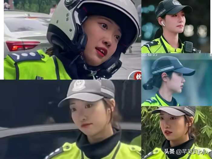 杭州女交警“美人计”，奶凶？高冷？温婉的？我都不知道怎么选了