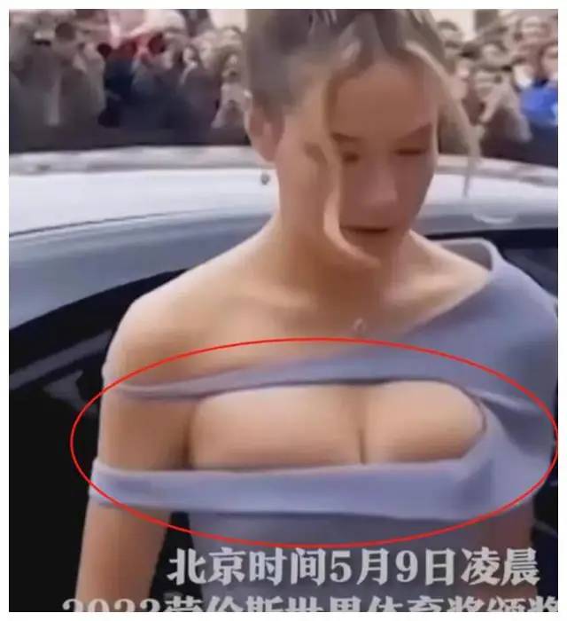 19岁的谷爱凌，礼服太小勒出副乳，外网删“中国”真相大白