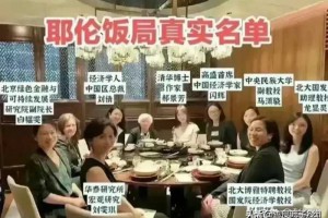 美国财政部长耶伦一同吃饭的人员被网友曝光，看看都哪些人？